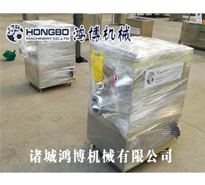 絞肉機打包已完成等物流來拉貨發(fā)往河北